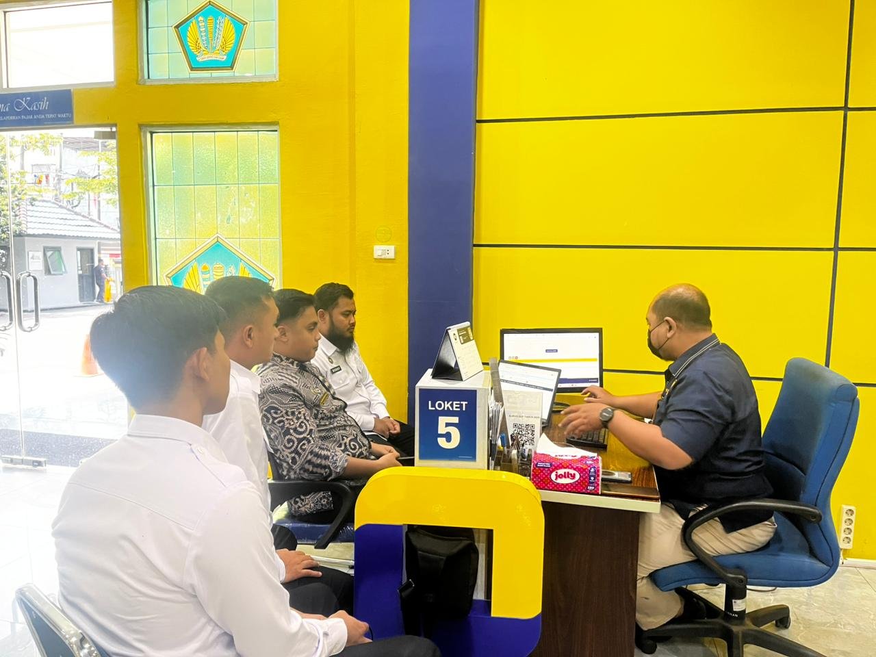 Bapas Tanjungpandan Perkuat Kepatuhan PPh Pasal 21 Pegawai melalui Koordinasi dengan KPP Pratama